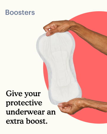 Give your protective underwear an extra boost.