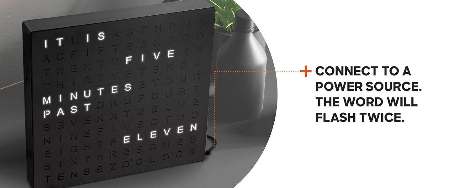 Fun Gray Bamboo Powered Bathroom Cord Big Letter Hanging Metal Text Tube House Farmhouse Tech