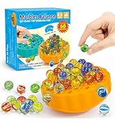 Ninigai Wobble Marble Game - Balance Stacking Game for Kids 6-12 & Families - Fun Birthday Party ...