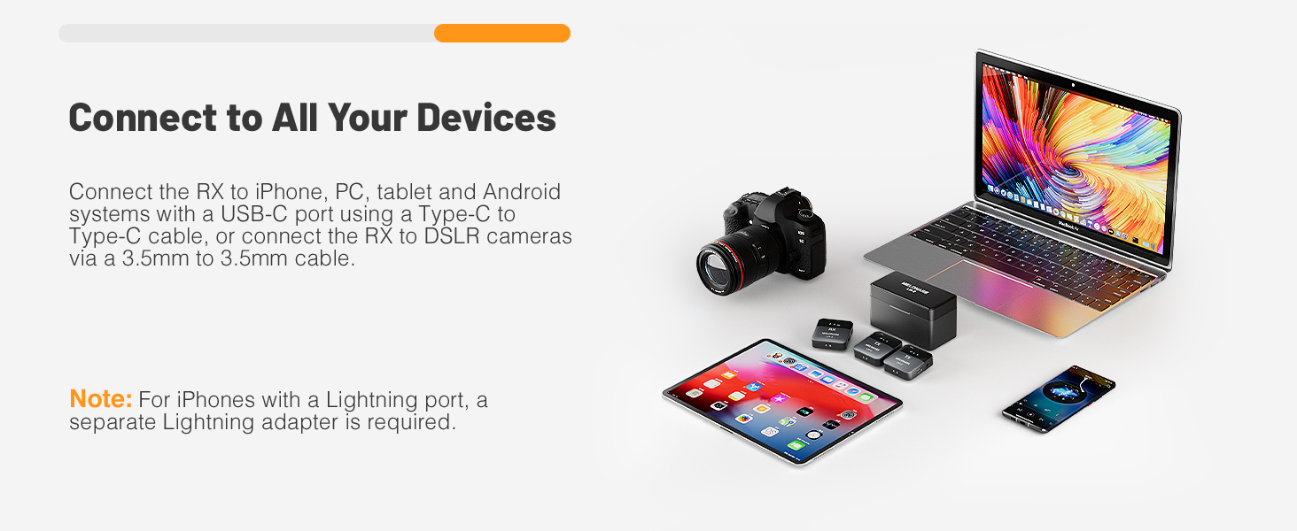 Portable Wireless Lavalier Microphone
