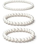 Pearl Bracelets for Women Dainty Baroque Pearl Bracelet White Bridesmaid Bridal Bracelet Wedding ...