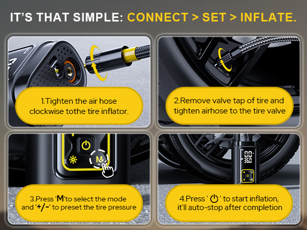 COSYTRIP Tire Inflator