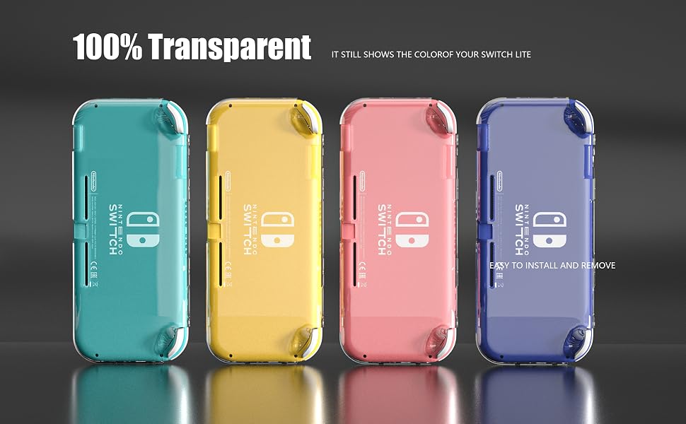 Hard Clear Case for Switch Lite