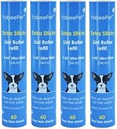 9.45" Large Lint Roller Refills, Suitable for Most 9.45in Giant Lint Rollers, Extra Sticky Roller...