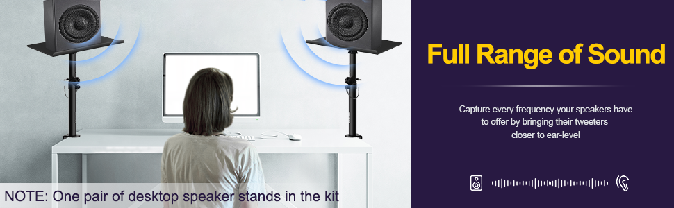 full range of sound