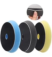 Seamaka Polishing Pads Kit 3pcs 5'' Orbital Buffer Pads Buffing Sponge Pads Polishing Foam Pad fo...