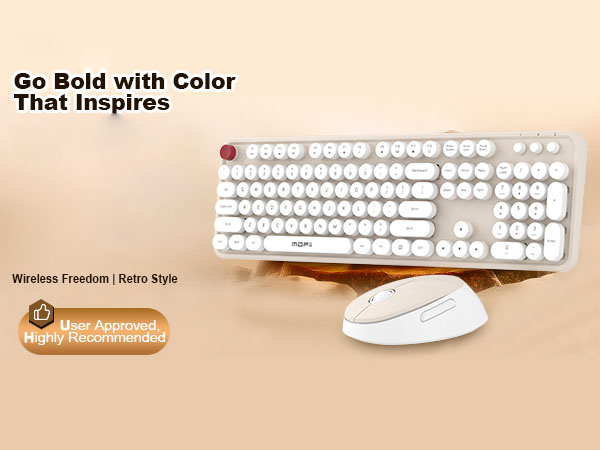 Wireless Keyboard and Mouse Combo