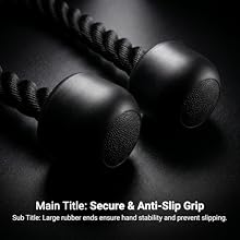 ANTI SLIP REINFORCED HANDLES
