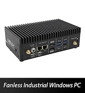 SJ64-8W Fanless Industrial Windows MINI PC