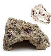 Anxingo Reptile Rock Reptile Cave Hideout for Snakes/Geckos/Lizards/Turtles and Other Amphibians,...