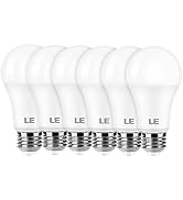 LE 100W Equivalent LED Light Bulbs, 14W 1500 Lumens Daylight White 5000K Non-Dimmable, A19 E26 St...