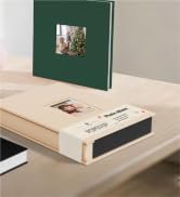 Popotop Photo Album 4x6 200 Photos with Writing Space, Leather Cover Album with Display Picture W...