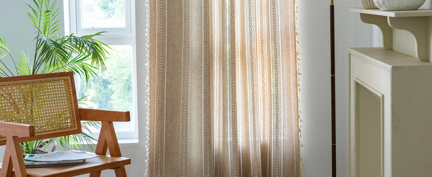 boho curtains