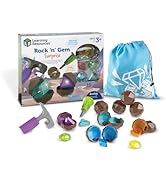 Learning Resources Rock 'n Gem Surprise - 19 Pieces, Ages 3+ Toddler Learning Toys, Sorting and M...