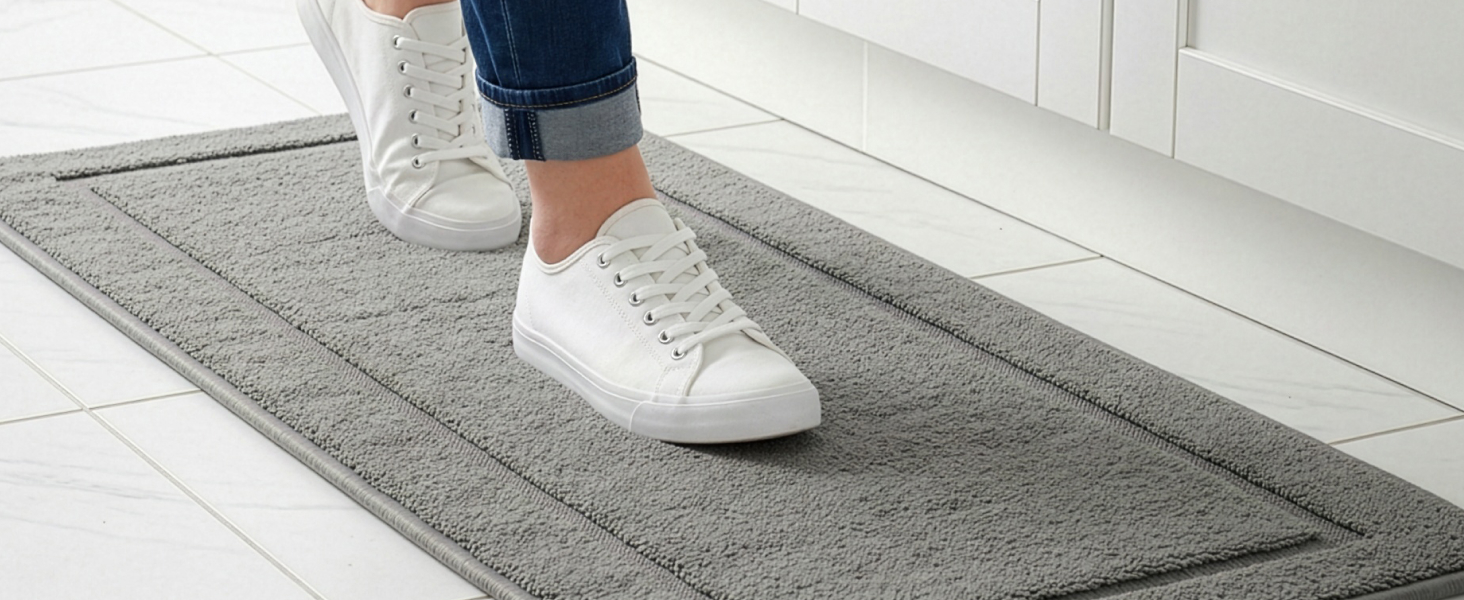 Kitchen Floor Mat, Soft Comfortable Standing Rugs