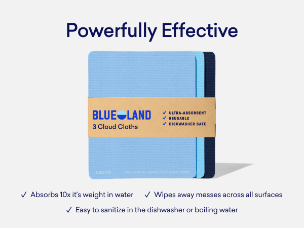 Blueland Cloud Cloth Effective