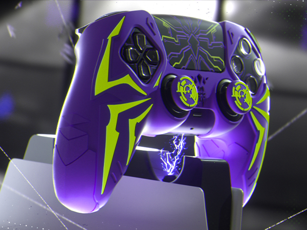 PlayVital Cyber Spider Design Edition Silicone Cover