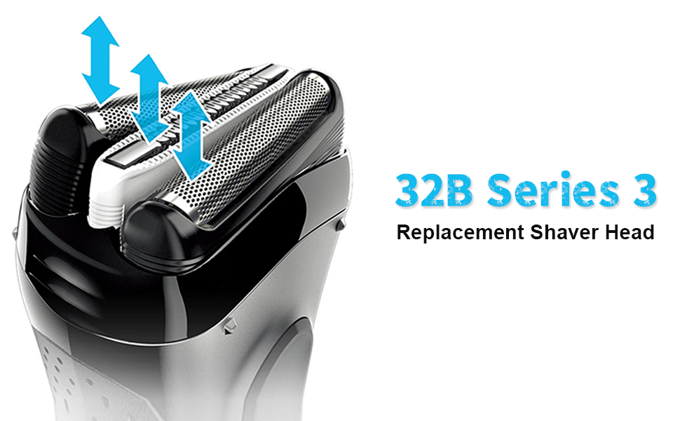 Electric Replacement Shaver Head
