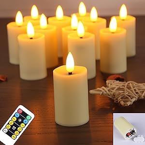 Flickering Flameless Votive Tea Light
