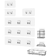 STARICH Shower Caddy Adhesive Strips, Shower Caddy Adhesive Replacement Stickers, Adhesive for Sh...