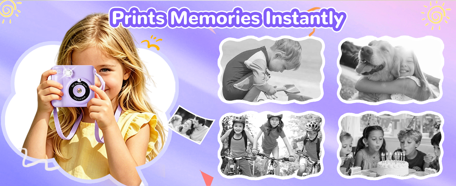 instant print camera for kids