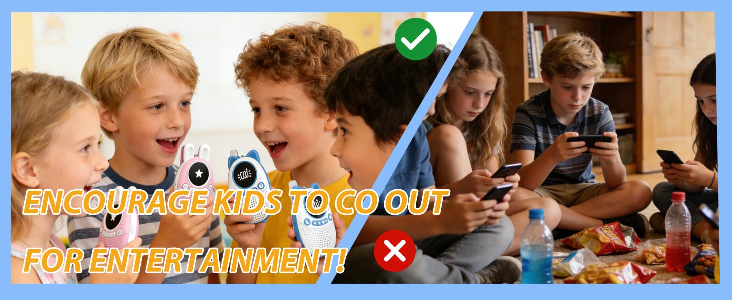 walkie talkie kids rechargeable