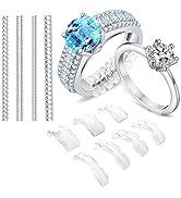 Coopache Ring Sizers for Loose Rings, Ring Adjuster for Loose Rings Women and Men, Invisible Ring...