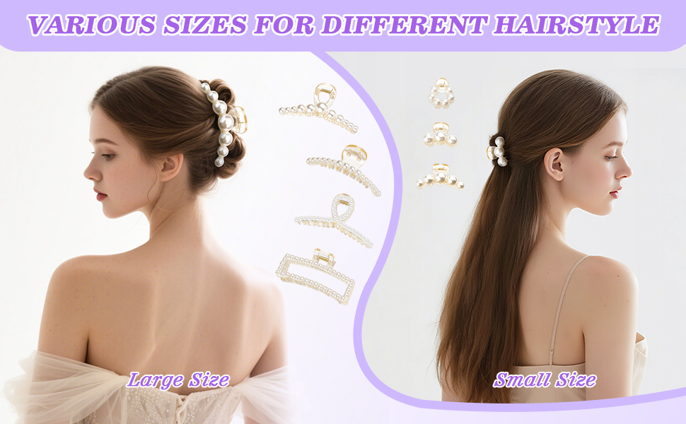 pearl hair claw