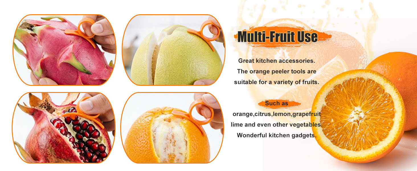 Orange Peeler Tools Citrus Peel Cutter
