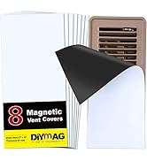 DIYMAG 8Pack Strong Magnetic Vent Covers, DecorativeVents Cover for Floor Standard Air Registers ...