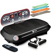 Lifepro Waver Vibration Plate Exercise Machine — 99 Speed Levels, Resistance Bands & Non-Slip Sur...