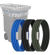 Large Rubber Bands Set of 3, Fits 55, 65, 96 Gallon Trash Cans, Trash Can Rubber Bands for Large ...