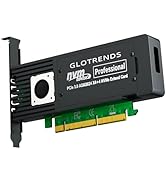 GLOTRENDS ST560 Quad M.2 NVMe to PCIe 3.0 X8 Adapter with PCIe Bifurcation, Setup Soft M.2 NVMe R...