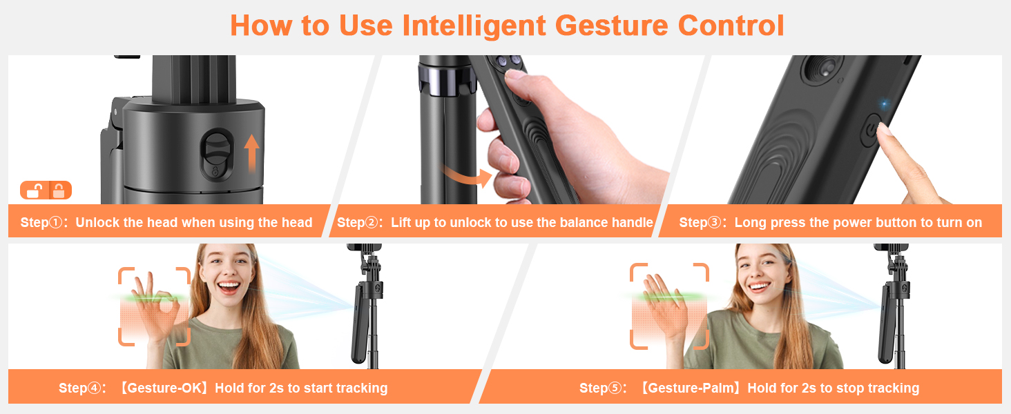 phone tripod with light