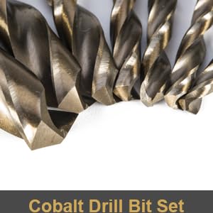 Cobalt Drill Bit Set