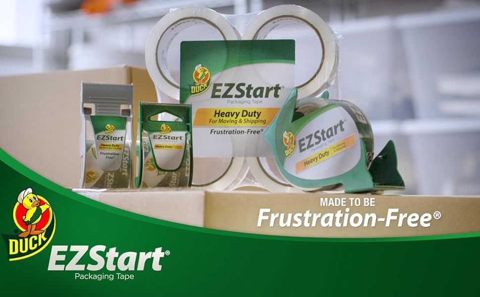 duck ez start packaging tape frustration free