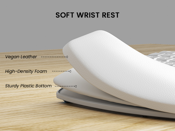 Cushioned Plam Rest