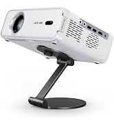 EAZZE D1 Smart Projector with Foldable Stand, Dolby Audio, NetfIix Official, Auto Focus & Keyston...