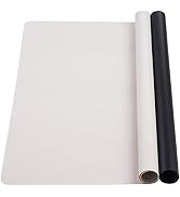2 Pack 23.5"X19.5" Extra Large Silicone Sheets for Crafts, Liquid, Resin Jewelry Casting Molds Ma...