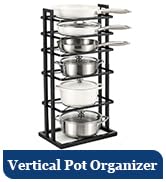 HULISEN Pots and Pans Organizer for under Cabinet
