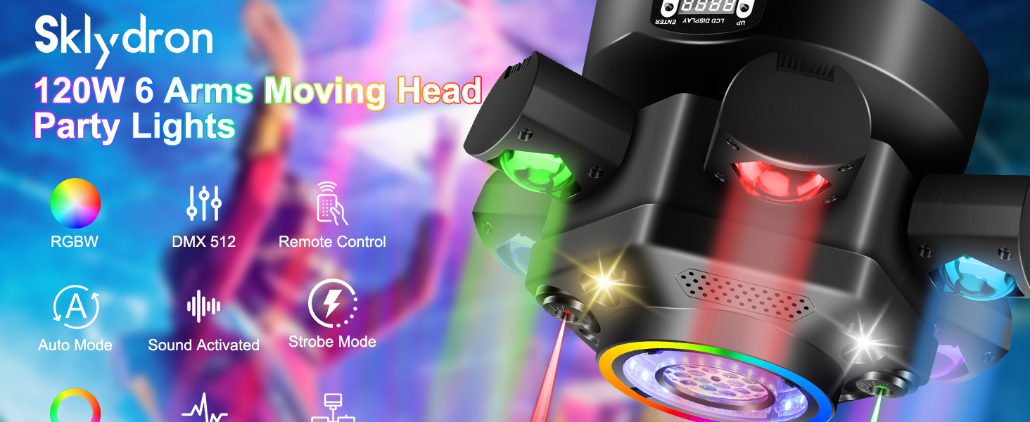 Moving Head DJ Lights