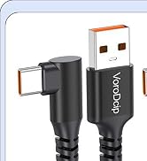 USB C Cable Right Angle 3FT 2Pack Short, USB-A to 90 Degree USBC 3A Fast Charging & Data Transfer...