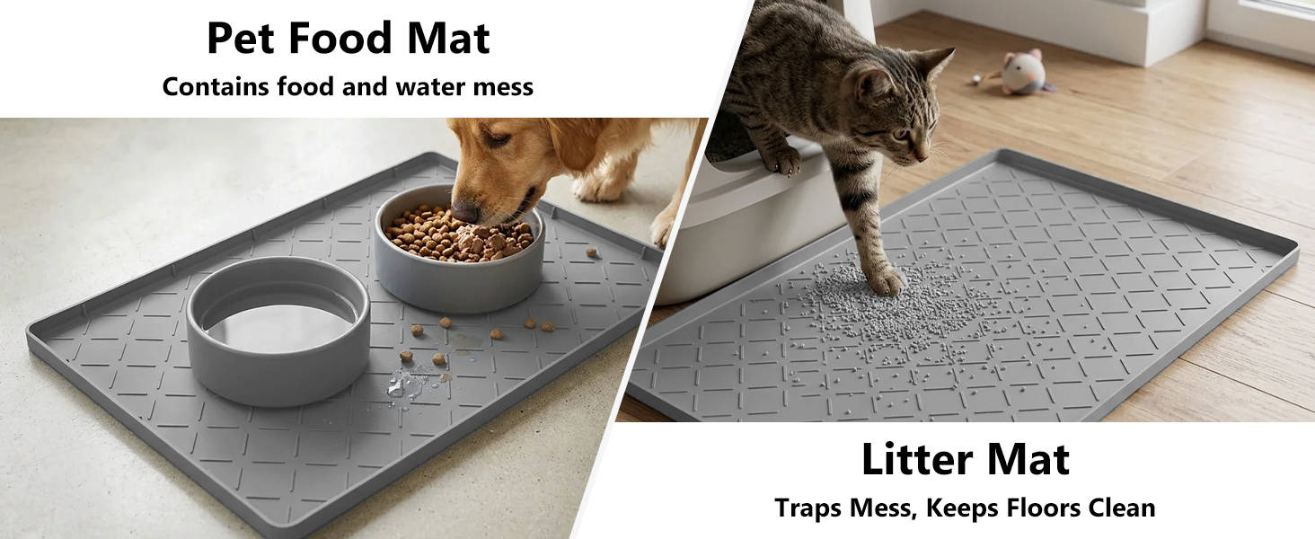 dog bowl mat waterproof