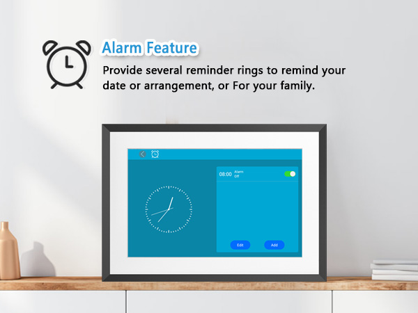 10.1 Inch WiFi Digital Picture Frame Digital Photo Frame