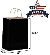 Black gift bags