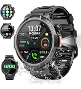 Soudorv Military Smart Watch for Men, 50+ Day Battery Life, Bluetooth Call | 1.53" HD, 110+ sport...