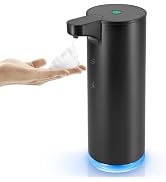 Automatic Hand Soap Dispenser Touchless: Foaming Soap Dispenser Stainless Steel - Free Touch Elec...