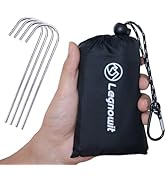 Outdoor Pocket Blanket, 55"x39" Packable Compact Lightweight Small Picnic Blanket, Water Resistan...