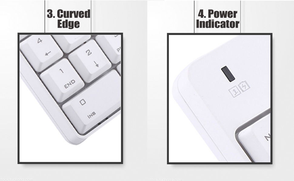 Wireless USB Numeric Keypad