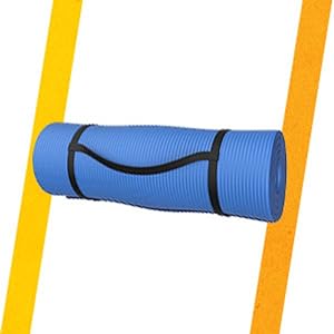 Closeup image of cot mattress pad camping essentials for tent camper.